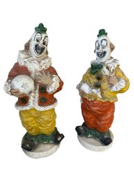2 Clown Statues  (E)