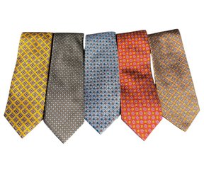Mens Neck Ties By Private Stock 5pc Collection