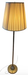 Brass Floor Lamp With Shade Works! (BR3)