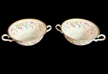 Rosenthal Double Handled Soup Mugs 2pc