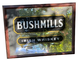 Old Bushmills Irish Whiskey Wall Mirror (H2)