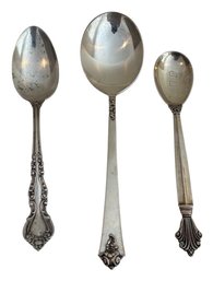 Sterling Silver Spoon 3pc (BLR)