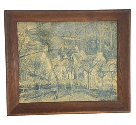 Camille Pissarro(1830-1903) Red Roofs, Corner Of A Village, Winter Framed Art Print (BLR)