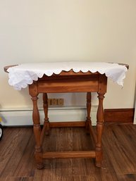 Lane Side Table With Cover, Vintage Style (A)