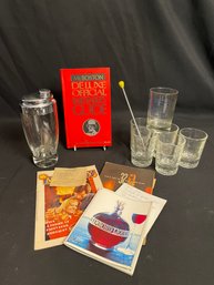 Shot Glasses, Shaker, Bartenders Guide, Beverage Opener