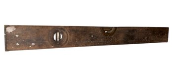 Primitive Wooden Level Hand Tool Works!
