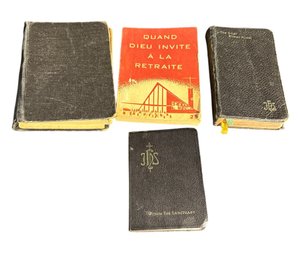 Collection Of Bibles And Prayer Books 4pc