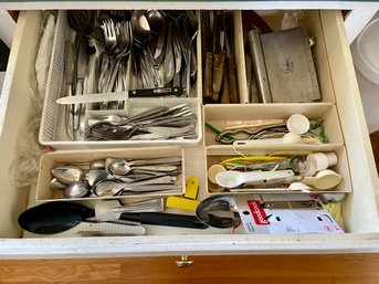 Drawer Full Of Silverware, 1 Henckel