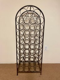 Wrought Iron Wine Rack