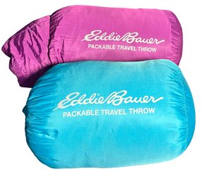 Eddie Bauer Packable Travel Throw 2pc