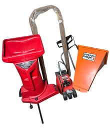 Flowtron Chipper/Shredder, Sears Shredder Bagger & Craftsman Edger Trimmer (B)