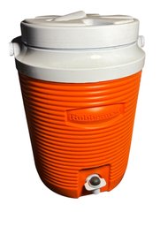 Rubbermaid Orange Water Cooler