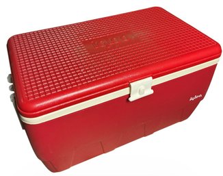Igloo Red 48 Quart Ice Chest Cooler In Original Box (B)
