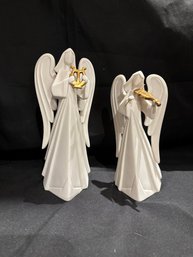 2 Ceramic Angels