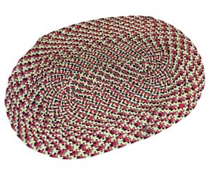 Small Braided Floor Rug (LR)