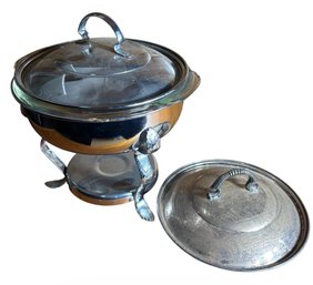 Danny Wilson Silver Plate Chafing Dish (B)