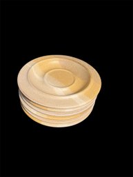 Fabrik Salishan Glazed Pottery Plates 6pc