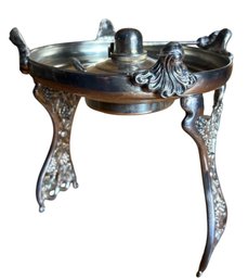 Silver Plate Ornate Chafing Stand (B)