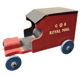 Royal Mail Old Wooden Childrens Toy Vehicle (LR)