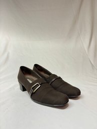 Munro American Cindi Brown Stretch Fabric Womens Size 7