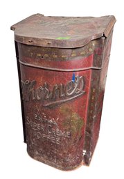 Thornes Toffee Tin Store Display Bin (LR)