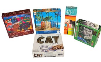 Jigsaw Puzzles Mostly Cat Themed (B)