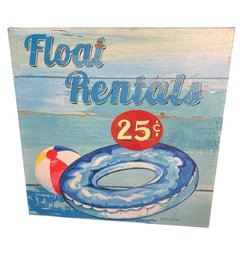 Gregory Gorham Float Rentals Canvas Art Print