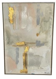 Framed And Signed Abstract Art Print (G)