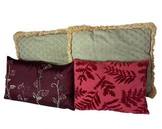 Decorative Throw Pillows 4pc (DR)