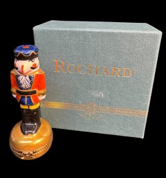 Limoges Signed Nutcracker Trinket Box