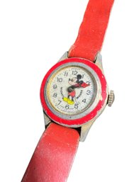 Walt Disney Mickey Mouse Bradley Swiss Made Childrens Wrist Watch