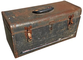 All American Metal Utility Tool Box (Y)