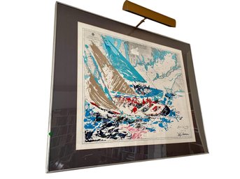 LeRoy Newman Americas Cup Print   (L)
