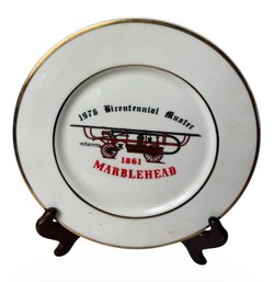 Marblehead Mass Bicentennial 1976 Collectors Plate (DR)