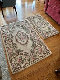 Pair Of Hooked Rugs