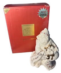 Lenox Country Santa Porcelain Figurine In Original Box (DR)