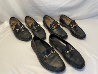 Gucci Leather Loafers & Driving Mocs Size 44D   (L)