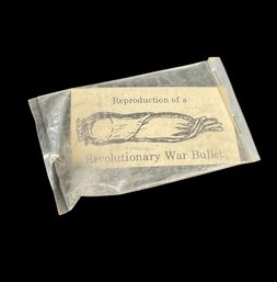 Revolutionary War Bullet Reproduction