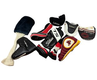 Golf Club Headcovers 8pc Titleist Etc