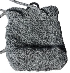 Gun-Marie Nilsson NYC Gray Crochet Clutch Bag (DR)