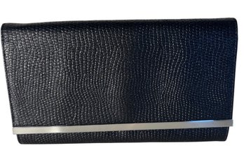 Glint Black Clutch Bag (DR)