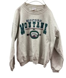 Bigfork Montana Vintage Pullover Sweater Size L/XL