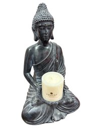 Large Shakyamuni Buddha Candle Holder Statue