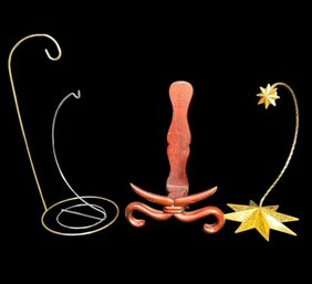 Ornament & Decorative Stands 4pc