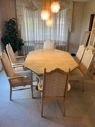 Cream/Yellow Dining Table (DR)