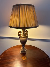 Carved Alabaster Lamp 1 Of 2