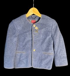 Sonnblick Tracht & Country 80s Floral Cardigan Sweater Vintage