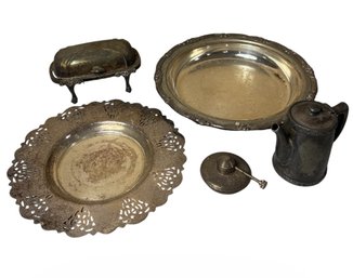 WM Rogers, Guildcraft Silversmiths & Assorted Silver Plated Items (DR)