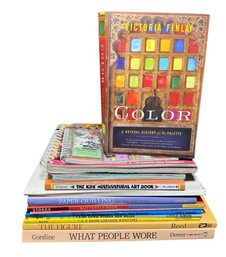 Books About Childrens Art & Drawing 14pc (B)