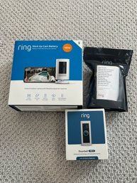 Ring Doorbell Items NIB (DR)